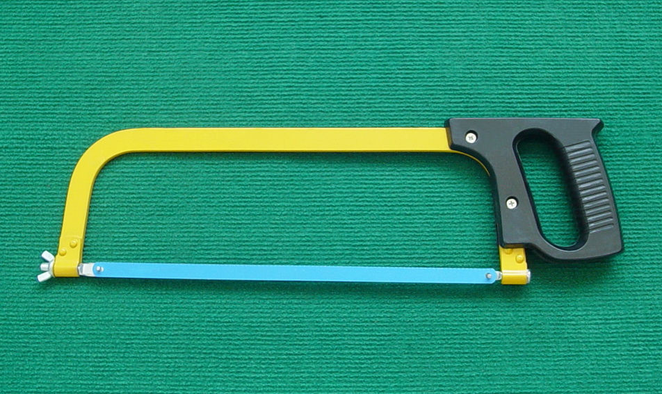 Flat Hacksaw Frame with Plastic Handle