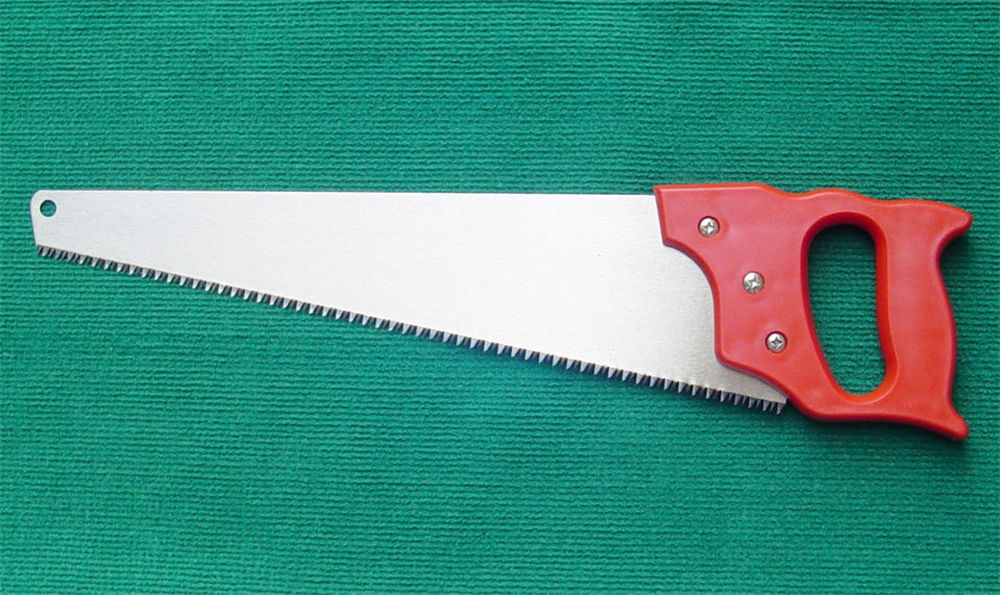 Hand Saw With Plastic Handle