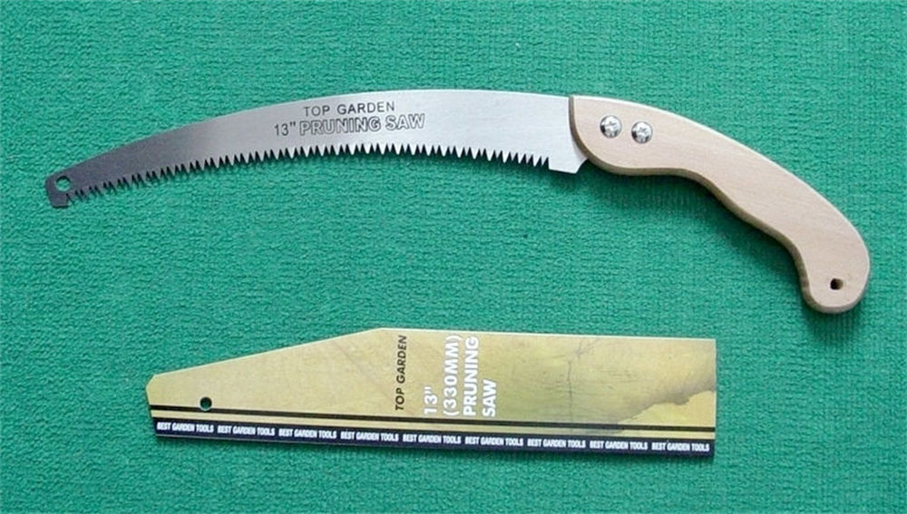 High Quality Pruning saw with Wooden handle