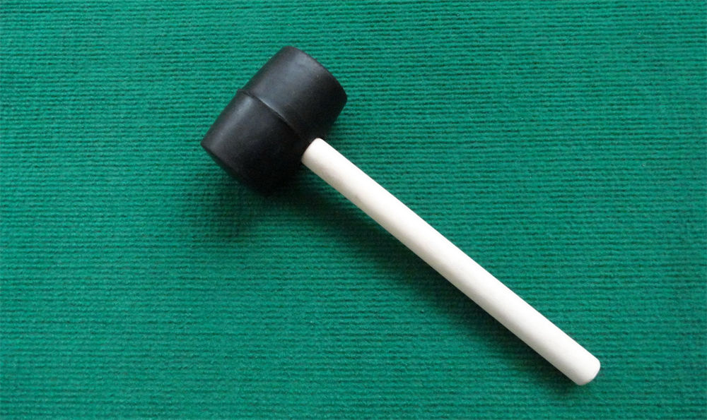 Rubber Hammer With Wooden Handle