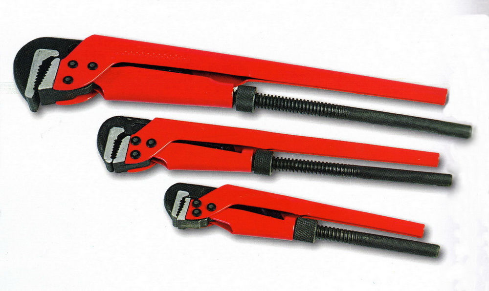 Sweden Style Bent Nose Pipe Wrenches 