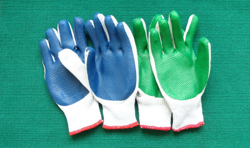 Latex Palm Coating Gloves