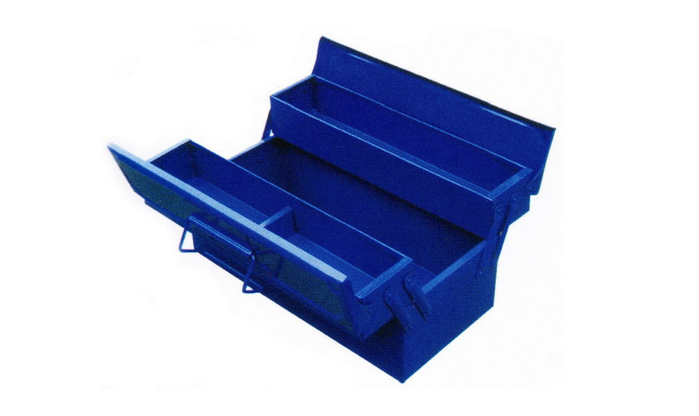 Double Layer Iron Tool Handle Box 